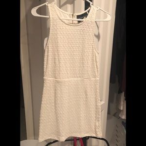 White lace dress